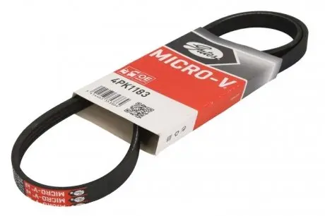 4PK1183 Пасок поліклиновий 4PK1185 GATES підбір по vin на Brocar