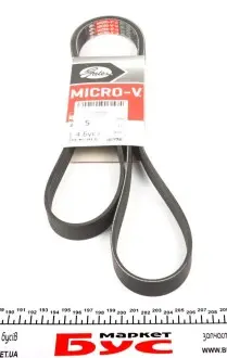 6PK1650 Ремень генератора Renault Megane I/Ford Transit 2.0 94-00 GATES подбор по vin на Brocar