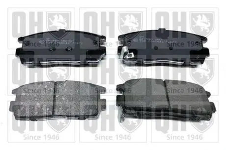 BP1580 Гальмівні колодки дискові QUINTON HAZELL підбір по vin на Brocar