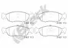 218270070200 Колодки гальмівні (передні) Peugeot 106/306/Citroen Xsara 93-05 BRECK підбір по vin на Brocar