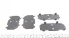 237341701 Колодки тормозные (передние) Lexus RX 03-08 (140.8x59.4) (Sumitomo) ZIMMERMANN підбір по vin на Brocar