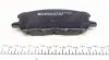 237341701 Колодки тормозные (передние) Lexus RX 03-08 (140.8x59.4) (Sumitomo) ZIMMERMANN підбір по vin на Brocar