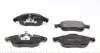 245381851 Колодки тормозные (передние) Citroen Berlingo/Peugeot Partner 08- (Ate-Teves) ZIMMERMANN підбір по vin на Brocar