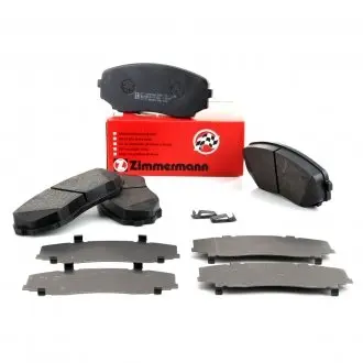 245441751 Колодки гальмівні (передні) Mazda CX-7/CX-9 06-/Mitsubishi Eclipse 17- (Advics) (з датчиком) ZIMMERMANN підбір по vin на Brocar