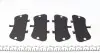 245541601 Колодки гальмівні (задні) Porsche 911/Panamera 09- (Brembo) ZIMMERMANN підбір по vin на Brocar