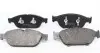 251582002 Колодки тормозные (передние) Audi A6/A7/A8 10- (Ate) (с датчиком) ZIMMERMANN підбір по vin на Brocar