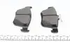 250081651 Колодки тормозные (задние) VW Golf/Touran 1.0-2.0 TDI 12- (Ate) ZIMMERMANN підбір по vin на Brocar