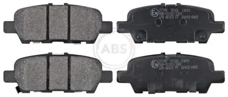 37745 Тормозные колодки дисковые A.B.S. подбор по vin на Brocar