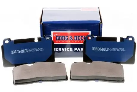 BBP2382 Гальмівні колодки дискові BORG&BECK підбір по vin на Brocar