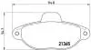 P23054 Тормозные колодки дисковые BREMBO підбір по vin на Brocar