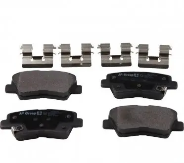 3563701110 Тормозные колодки дисковые JP GROUP подбор по vin на Brocar