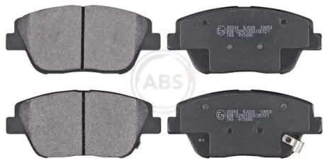 35033 Колодки гальмівні пер. Optima/K5/Elantra 11- A.B.S. підбір по vin на Brocar