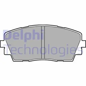 LP2296 Гальмівні колодки, дискові DELPHI підбір по vin на Brocar