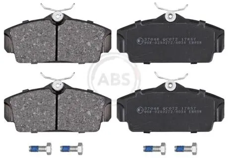 37046 Тормозные колодки дисковые A.B.S. подбор по vin на Brocar