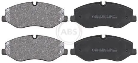 35055 Тормозные колодки дисковые A.B.S. подбор по vin на Brocar