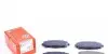 247661751 Колодки гальмівні (передні) Honda Accord VIII 07-/IX 12- (Akebono) ZIMMERMANN підбір по vin на Brocar
