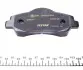 2525001 Колодки тормозные (передние) Citroen C4 14- /Peugeot 308 II/SW 07- (Mando) Q+ TEXTAR підбір по vin на Brocar
