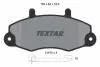 2147002 Колодки тормозные (передние) Ford Transit 95-00 14&quot; (Bendix) TEXTAR підбір по vin на Brocar