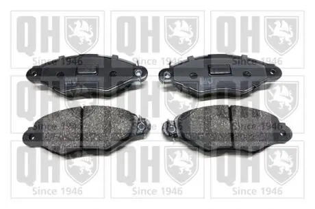 BP1241 Гальмівні колодки дискові QUINTON HAZELL підбір по vin на Brocar