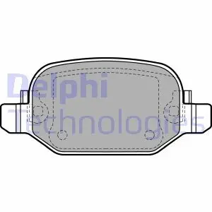 LP2475 Тормозные колодки дисковые DELPHI подбор по vin на Brocar