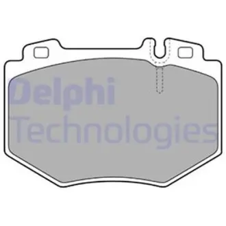 LP1851 Гальмівні колодки, дискові DELPHI підбір по vin на Brocar