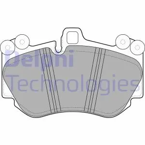 LP2116 Гальмівні колодки дискові DELPHI підбір по vin на Brocar