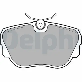 LP596 Тормозн.колодки передн.3 E30 88- DELPHI підбір по vin на Brocar
