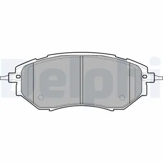 LP1941 Гальмівні колодки дискові DELPHI підбір по vin на Brocar