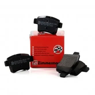 245401651 Колодки тормозные (задние) Citroen C4 06- (Bendix-Bosch) ZIMMERMANN подбор по vin на Brocar