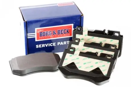 BBP2501 Тормозные колодки дисковые BORG&BECK підбір по vin на Brocar