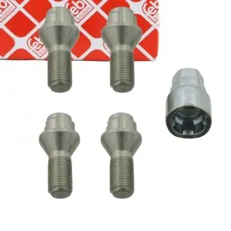 27054 Комплект болтов колесных Citroen Jumpy/ Fiat Scudo/ Peugeot Expert 96-06 (M14x1,5x25/51) FEBI BILSTEIN подбор по vin на Brocar