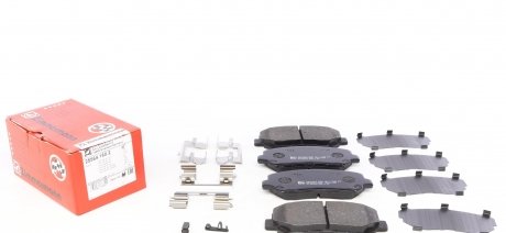 255641602 Колодки гальмівні (передні) Mazda CX-5 11- (Akebono) (з аксесуарами) ZIMMERMANN підбір по vin на Brocar