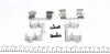 255641602 Колодки тормозные (передние) Mazda CX-5 11- (Akebono) (с аксессуарами) ZIMMERMANN підбір по vin на Brocar