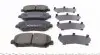 255641602 Колодки тормозные (передние) Mazda CX-5 11- (Akebono) (с аксессуарами) ZIMMERMANN підбір по vin на Brocar