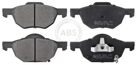 37359 Гальмівні колодки перед. Honda Accord 03-08/CR-V 01-06 (akebono) A.B.S. підбір по vin на Brocar
