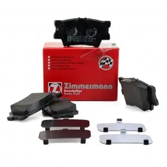 243381551 Колодки тормозные (задние) Toyota Camry/Rav4/Lexus ES 06- (Akebono) ZIMMERMANN подбор по vin на Brocar