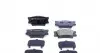 243381551 Колодки тормозные (задние) Toyota Camry/Rav4/Lexus ES 06- (Akebono) ZIMMERMANN підбір по vin на Brocar