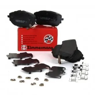 256981902 Колодки тормозные (передние) Toyota Auris/Corolla 12-18 (Bosch) (с аксессуарами) ZIMMERMANN подбор по vin на Brocar