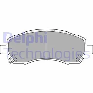 LP1545 Гальмівні колодки дискові DELPHI підбір по vin на Brocar