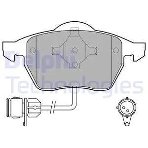 LP784 Гальмівні колодки передн. Audi 100 90-, A4, 6, Sharan, Ford 95-) DELPHI підбір по vin на Brocar
