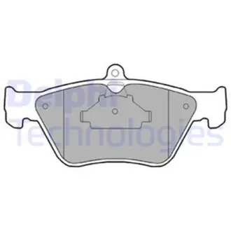 LP873 Гальмівні колодки дискові OPEL/SAAB Calibra/Omega/Vectra/900 &quot;F &quot;90-99 DELPHI підбір по vin на Brocar