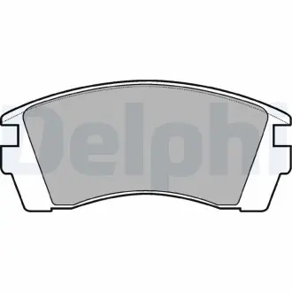 LP952 Тормозные колодки дисковые DELPHI подбор по vin на Brocar