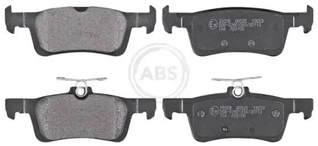 35028 Тормозные колодки дисковые A.B.S. подбор по vin на Brocar