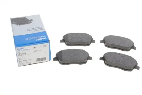 LP1728 Тормозные колодки дисковые DELPHI підбір по vin на Brocar