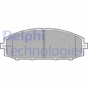 LP1305 Гальмівні колодки дискові DELPHI підбір по vin на Brocar