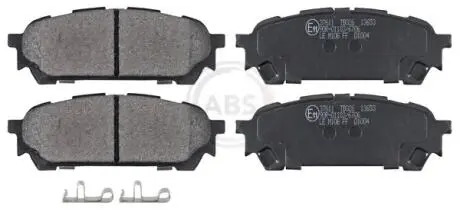 37611 Тормозные колодки дисковые A.B.S. подбор по vin на Brocar