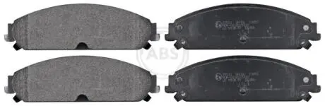37511 Тормозные колодки дисковые A.B.S. подбор по vin на Brocar