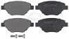 Колодки гальмівні перед. Megane (03-08) 37398