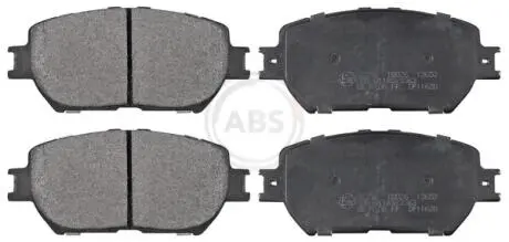 37356 Гальмівні колодки перед. Toyota Camry 96-06 (akebono) A.B.S. підбір по vin на Brocar