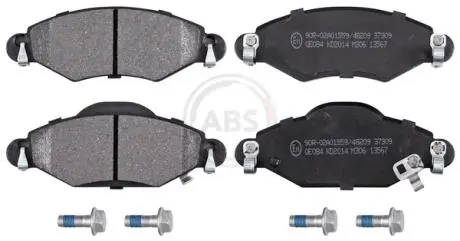 37309 Колодки гальмівні перед. Yaris (01-05) A.B.S. підбір по vin на Brocar
